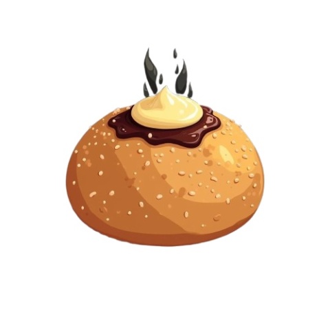 Drożdżówka z budyniem 10 dkg